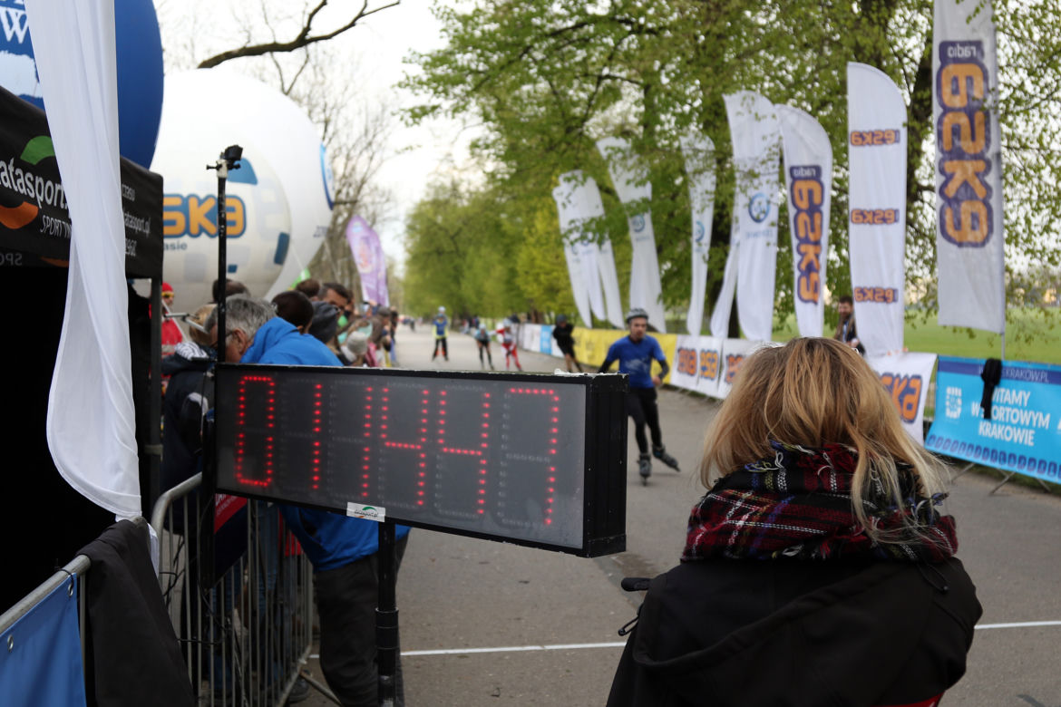 Cracovia Maraton na Rolkach z Radiem Eska