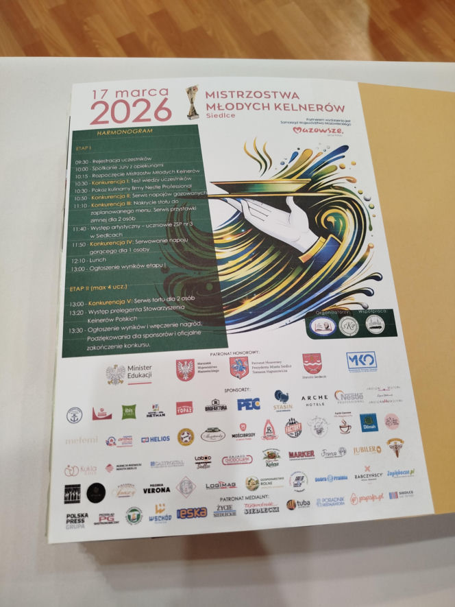 Już po raz ósmy w Siedlcach rywalizowali młodzi kelnerzy z całej Polski