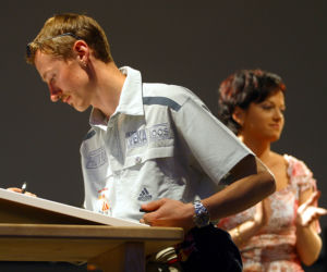 Adam Małysz i Izabela Małysz