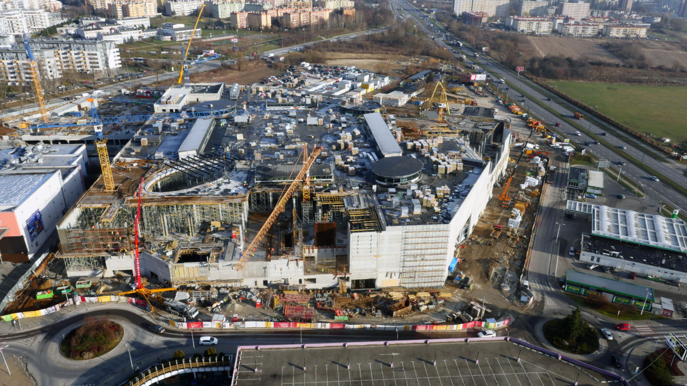 Tak rośnie Centrum Serenada [GALERIA ZDJĘĆ]