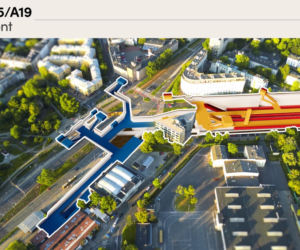 Wstępne schematy wybranych stacji 4. linii metra w Warszawie