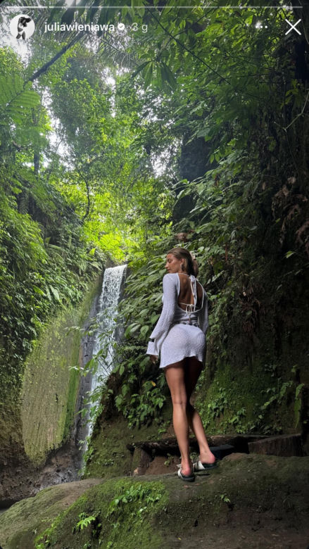 Julia Wieniawa na Bali 