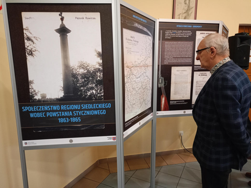 Wernisaż wystawy pt. „Społeczeństwo regionu siedleckiego wobec powstania styczniowego”