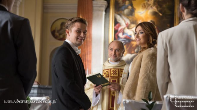 Barwy szczęścia odc. 1283. Klara (Olga Jankowska), Hubert (Marek Molak)