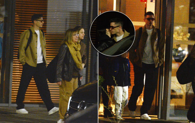 Lewandowski przyleciał do Polski na baraże o MŚ! Bez Ani, ale nie był sam [ZDJĘCIA]