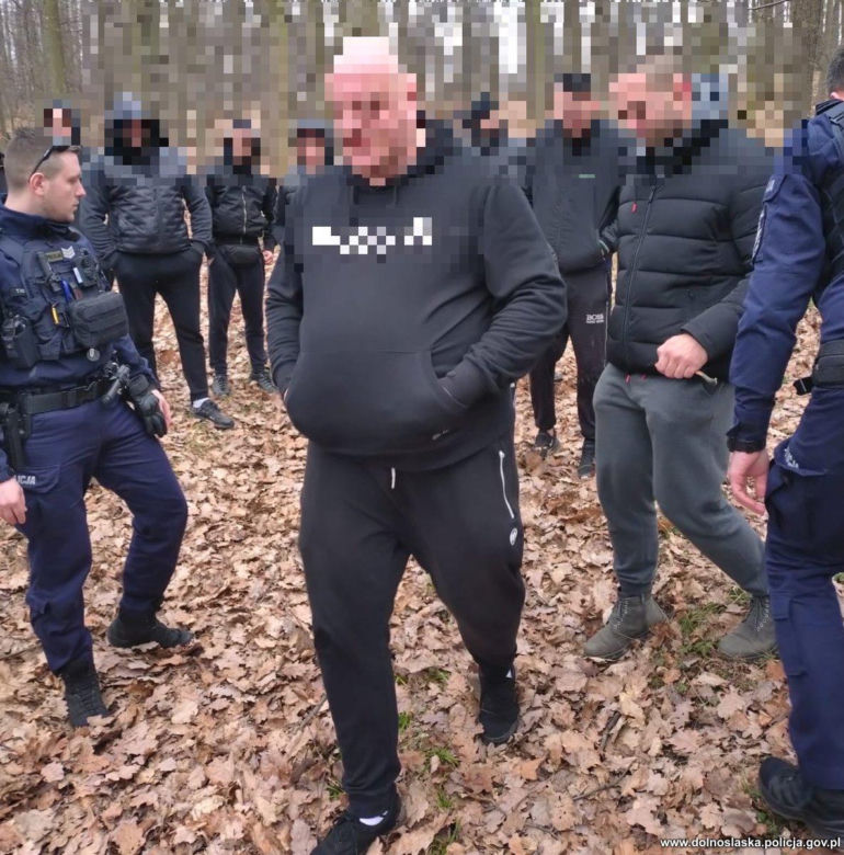 Kibole Zagłębia i Górnika czekali w lesie na fanatyków Karkonoszy 