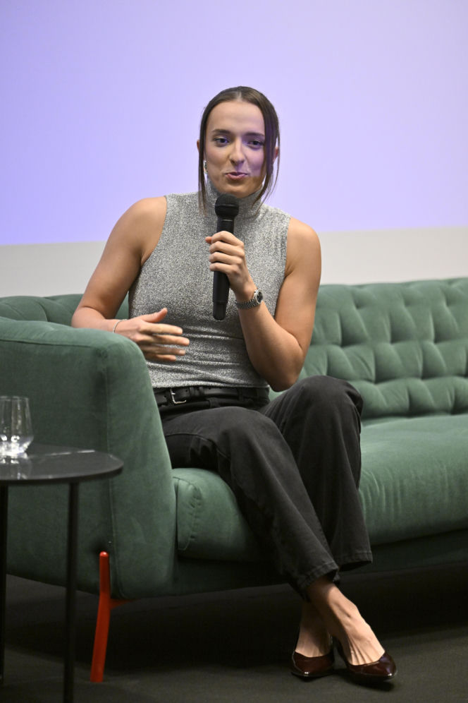 Iga Świątek rozdała stypendia