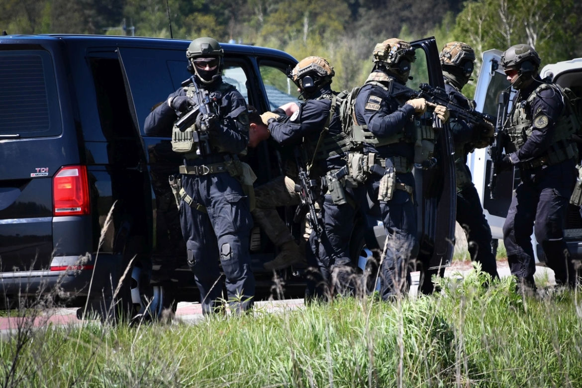 Policjanci z Rzeszowa na wspólnych ćwiczeniach z żołnierzami armii amerykańskiej