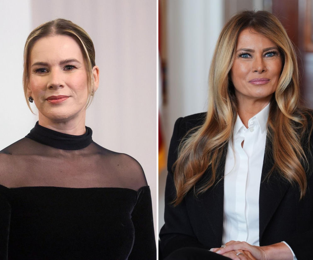 Marta Nawrocka i Melania Trump