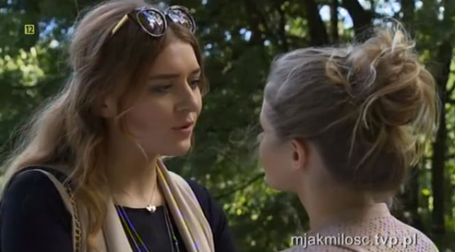M jak miłość, Ula (Iga Krefft), Justyna (Olga Kalicka)
