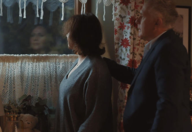 M jak miłość. Marysia (Małgorzata Pieńkowska), Artur Rogowski (Robert Moskwa)