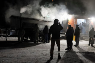 Zima i mróz na Ukrainie