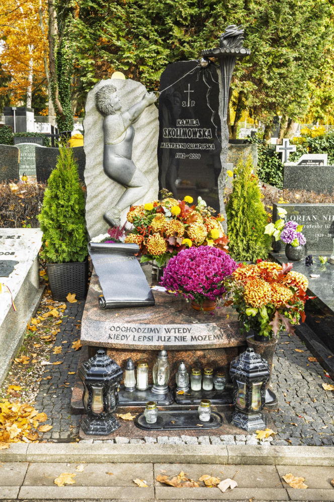 Sportowcy pochowani na Powązkach Wojskowych