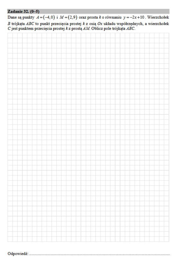 Matura 2017 matematyka podstawowa. [ARKUSZE, ZADANIA, PRZECIEKI]