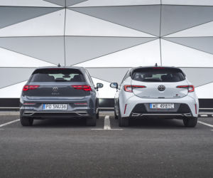 Toyota Corolla GR Sport 2.0 Hybrid Dynamic Force 184 KM e-CVT vs. Volkswagen Golf 8 1.5 eTSI 150 KM Style DSG7