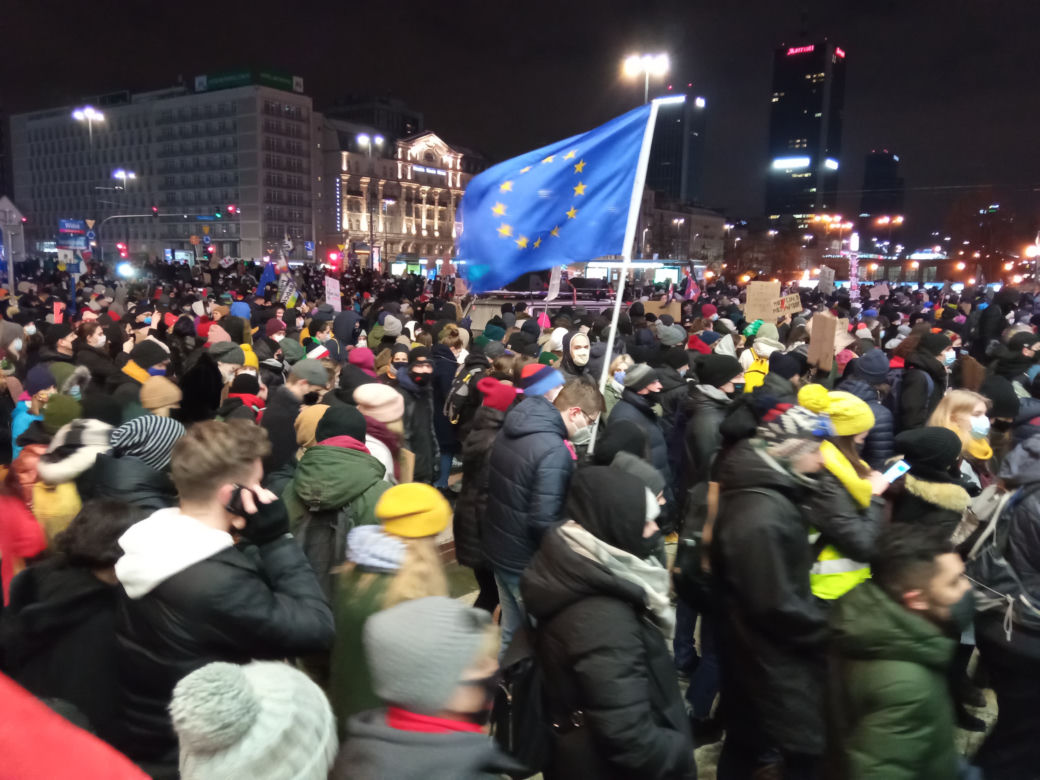 Strajk kobiet w Warszawie (29.01.2021)
