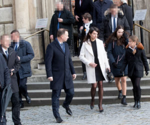 Prezydent z Martą na Wawelu