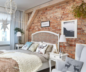 Sypialnia w świątecznej odsłonie