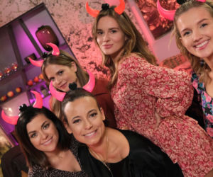 M jak miłość odc. 1632. Franka (Dominika Kachlik), Ala (Alicja Ostolska), Kinga (Katarzyna Cichopek), Magda (Anna Mucha), Anita (Melania Grzesiewicz)