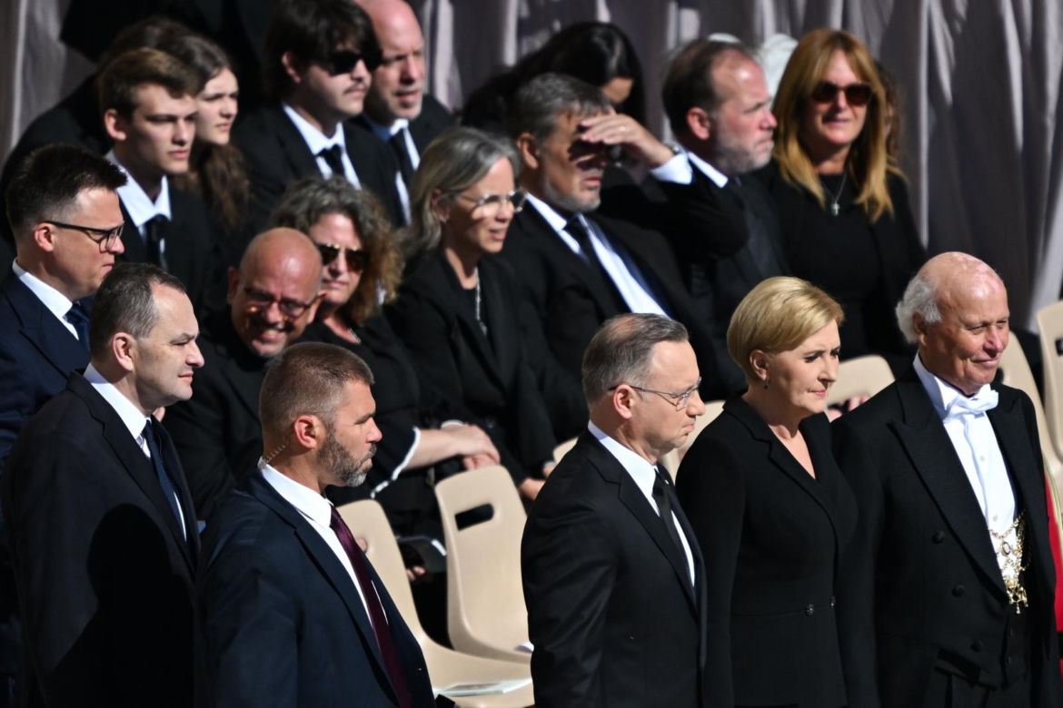 Polska delegacja na pogrzebie papieża Franciszka