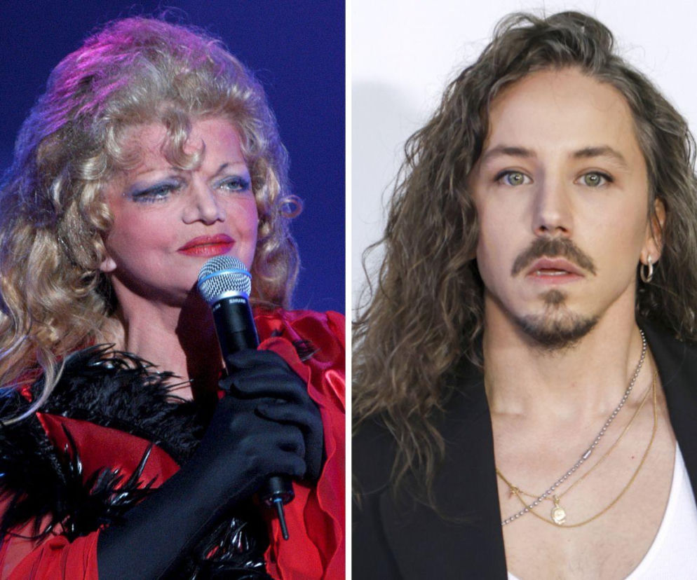 Violetta Villas z mikrofonem oraz Michał Szpak. O ich wspólnym utworze dla mamy przeczytasz na Eska.