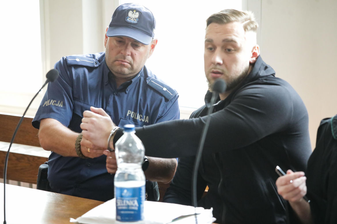 Łukasz Żak w sądzie (17.06.2025)