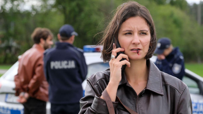 M jak miłość odc. 1906. Agnes (Amanda Mincewicz), Martin (Paweł Izdebski)