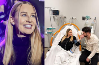 Już czas! Influencerka rodzi na oczach fanów. Andziaks nadaje na żywo z porodówki!