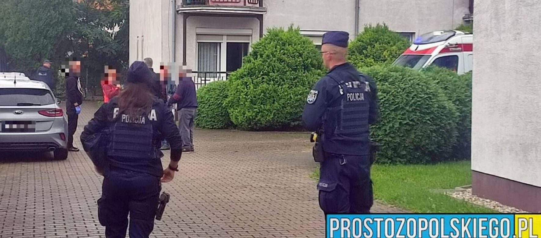 Zwłoki dwojga małych dzieci w Opolu. W mieszkaniu była ranna kobieta