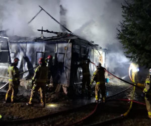 Makabryczne odkrycie po pożarze domu w Sukowiczach. Jest wstrząsająca relacja