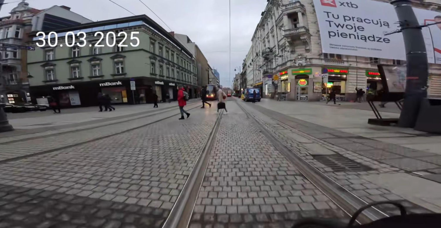 Rowerzysta jechał w kierunku rynku 