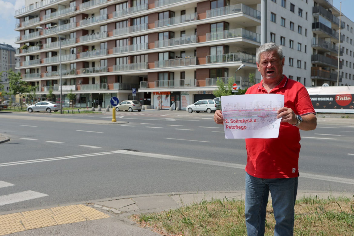 Mieszkańcy nie chcą zwężania Sokratesa