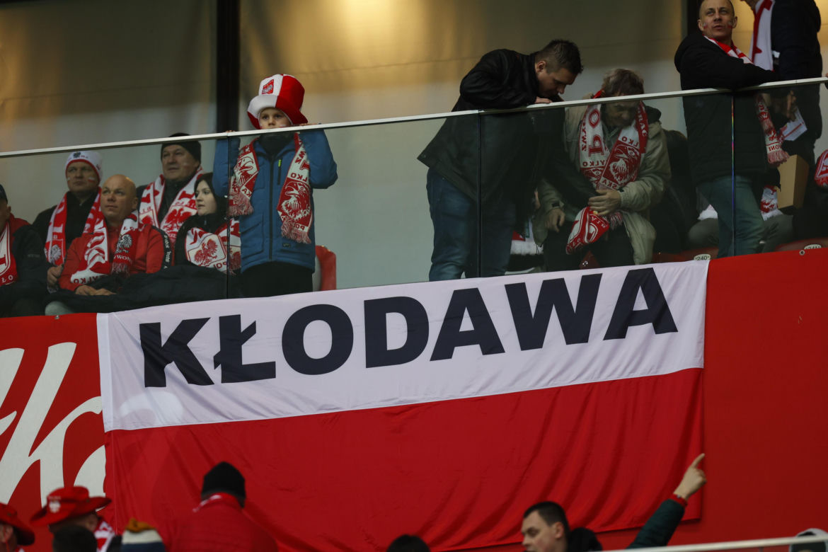 Kibice na meczu Polska - Estonia. Zdjęcia z trybun [21.03.2024]