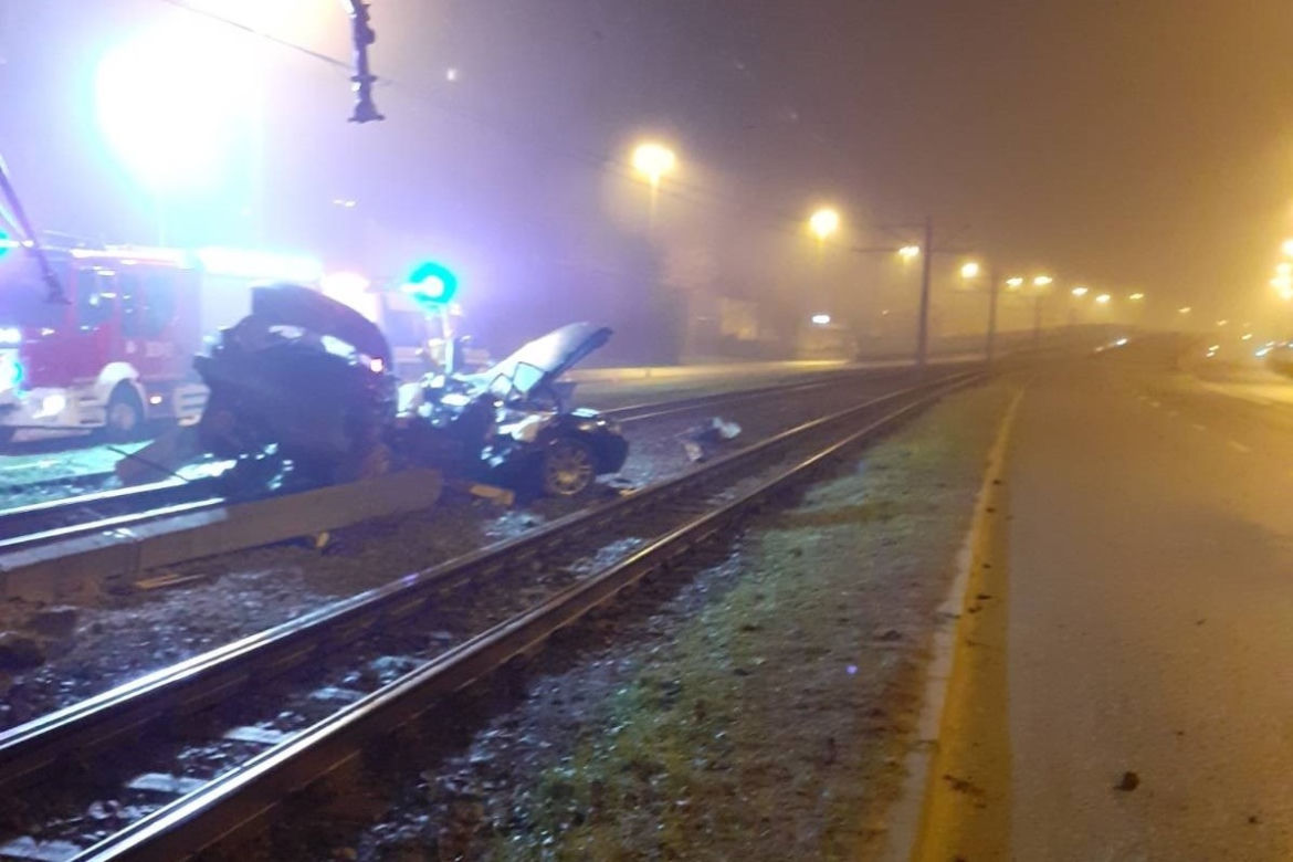 Śmiertelny wypadek na al. Włókniarzy w Łodzi