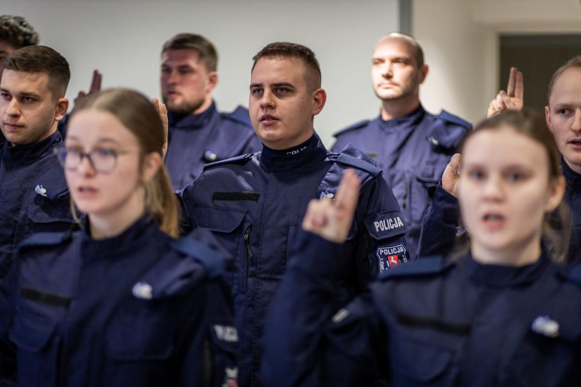 Nowi funkcjonariusze w szeregach Wielkopolskiej Policji