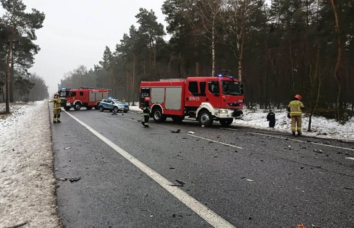 Wypadek śmiertelny pod Włocławkiem. Nie żyje kierowca osobówki