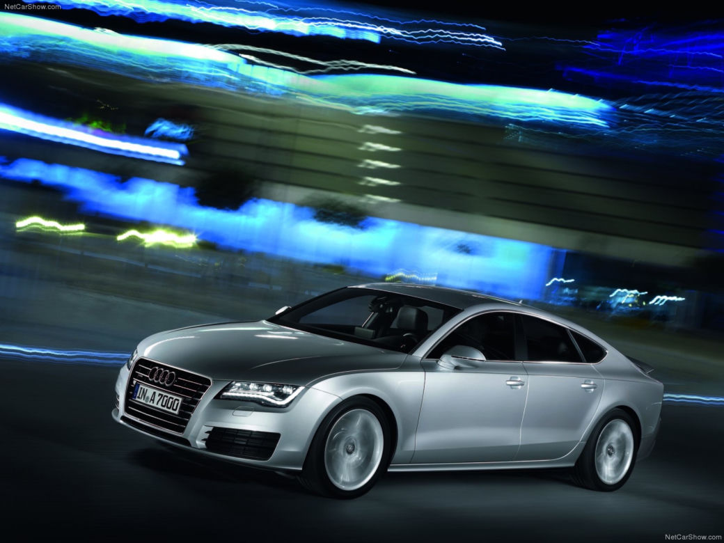 Audi A7 hatchback, model 2011