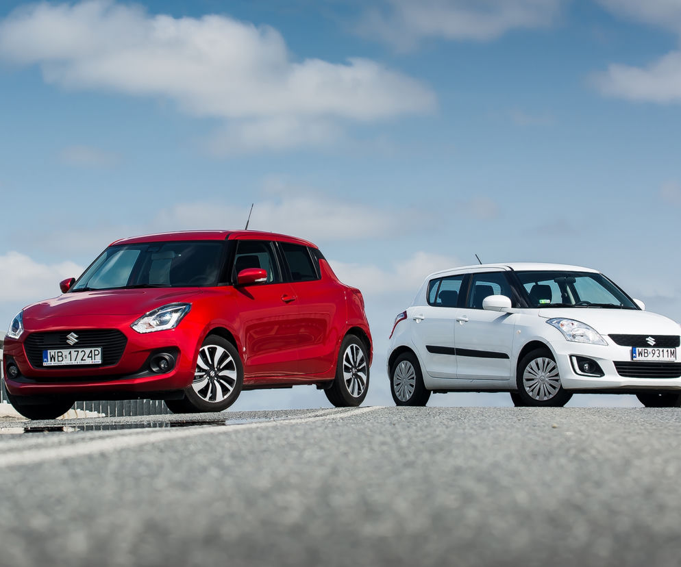 Dwie generacje Suzuki Swift