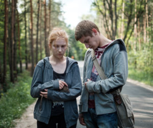 Pułapka odc. 1. Ewa (Marianna Kowalewska), Kamil (Mateusz Więcławek)