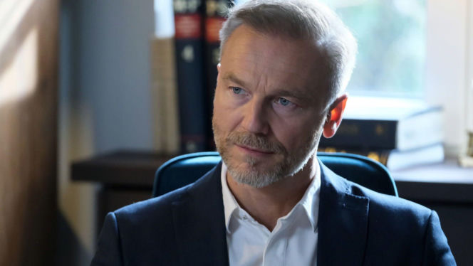 M jak miłość odc. 1917. Andrzej Budzyński (Krystian Wieczorek)