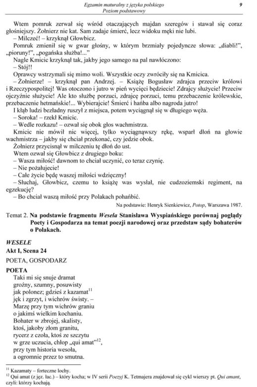 MATURA 2014 POLSKI ARKUSZE z CKE - MAJ 2014