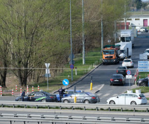 Antonow przyleciał, korki na ulicach