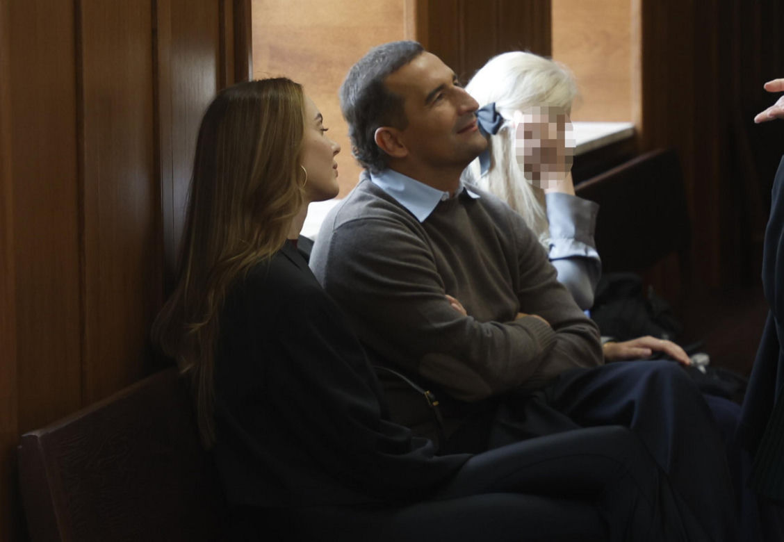 Michał Koterski i Marcela Leszczak w sądzie