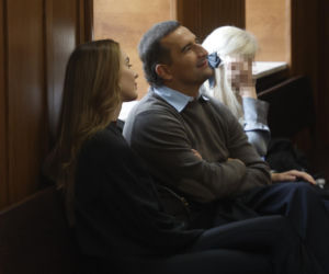 Michał Koterski i Marcela Leszczak w sądzie