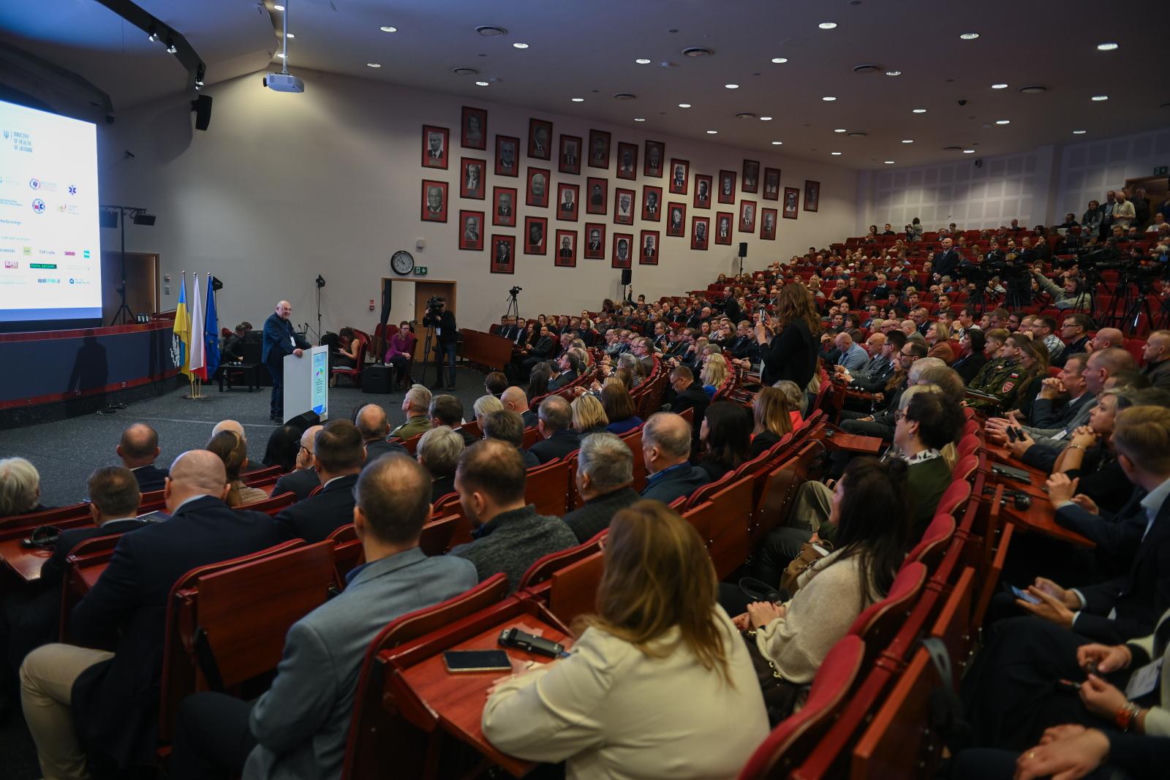 Konferencja "System Ochrony Zdrowia w czasie wojny. Jak skorzystać z doświadczeń ukraińskich?"
