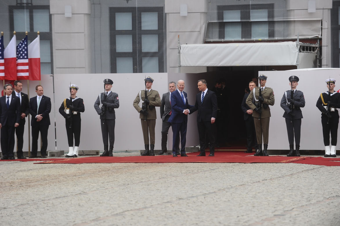 Joe Biden w Pałacu Prezydenckim
