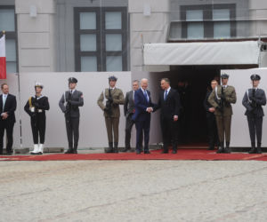 Joe Biden w Pałacu Prezydenckim