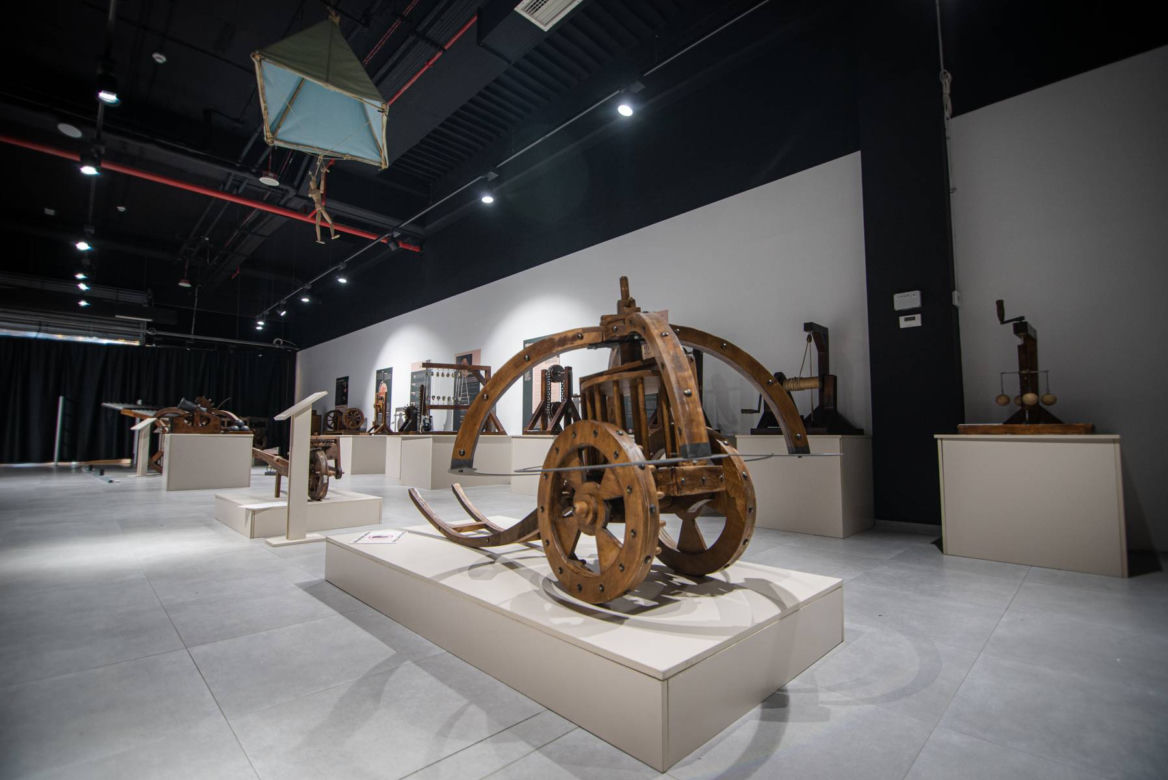  Bielsko-Biała. Machiny Leonarda da Vinci na wystawie w Minicentrum Nauki Science Point