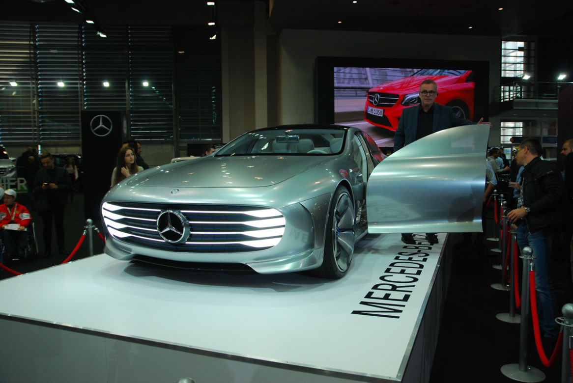 Stoisko Mercedesa - Targi Poznań Motor Show 2017
