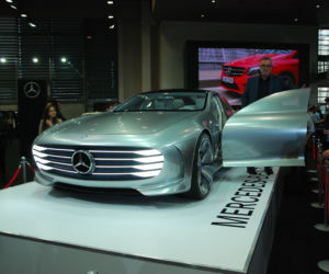 Stoisko Mercedesa - Targi Poznań Motor Show 2017
